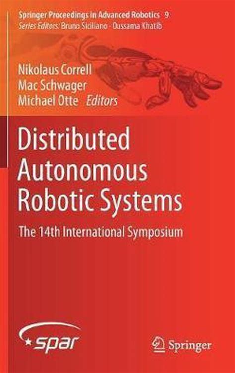 Distributed Autonomous Robotic System 6 1st Edition PDF